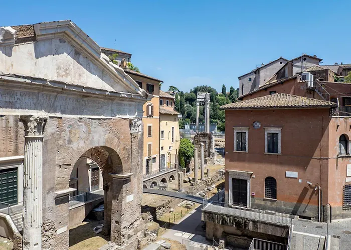 Daire The Rent - Three-room With View Of The Portico D'ottavia Roma